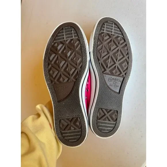 CONVERSE All Star Hot Pink Chuck Taylor Low Top Size 9 Womens - Picture 8 of 8